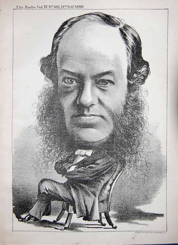 Old Antique Print *2101 Portrait Professor Candlish Bailie 1880 Glasgow