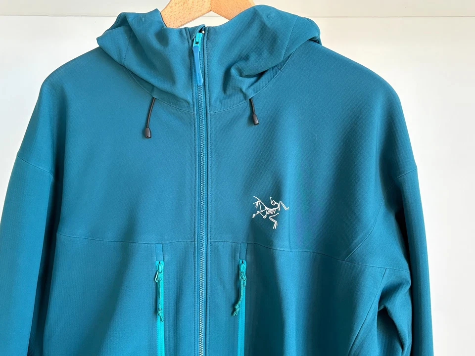Chaqueta Arcteryx Acto FL con Capucha Esquí o Escalada Arc'teryx en Azul Ilíada. Hombre XL Foto 3 de 4
