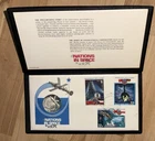 1979 Heetwood Nation in Space First Day Russian stamps and coin.