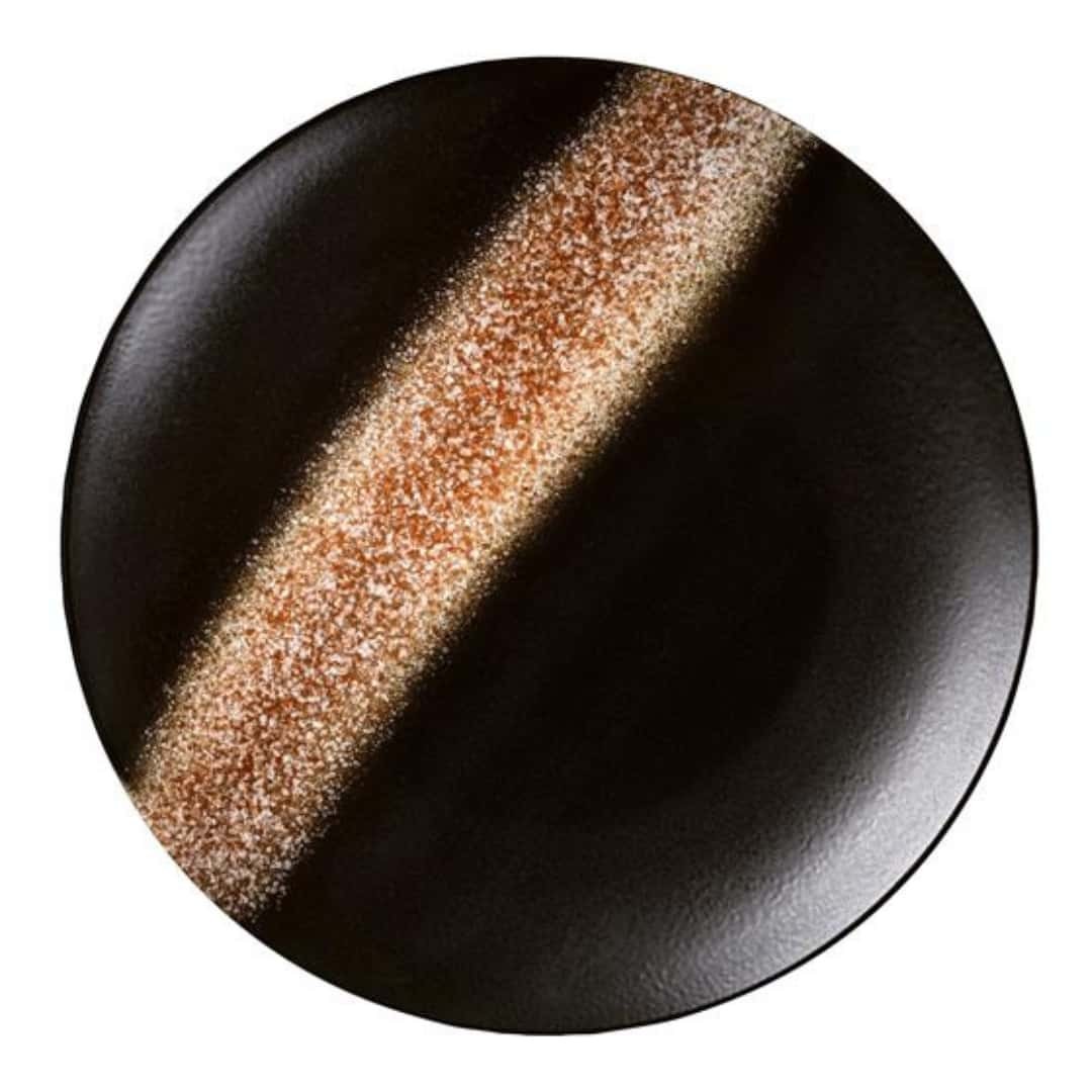 Dinner Plate Moon Orange 23 Cm Porcelain - Medri - Restaurant