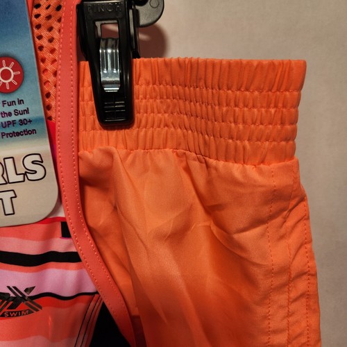 ZEROXPOSUR Youth Girls Swim Set 2 piece Hi-Viz Neon Size X- Large 16 *NEW* - Picture 3 of 12
