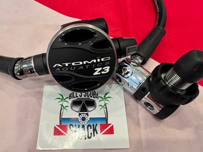 ATOMIC AQUATICS Z3 DIN BLACK EDITION REGULATOR COOL!
