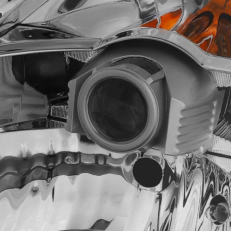 Par de faros cromados HID izquierda+derecha OE repuesto para Nissan 350Z 2003-2005 Foto 2 de 4