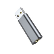 USB to 3.5mm Jack Audio Headset Adapter, PS4/PS5/PC/Laptop Compatible with Bu...