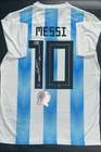 Lionel Messi Autographed Argentina Jersey Bas COA Signed Soccer Memorabilia