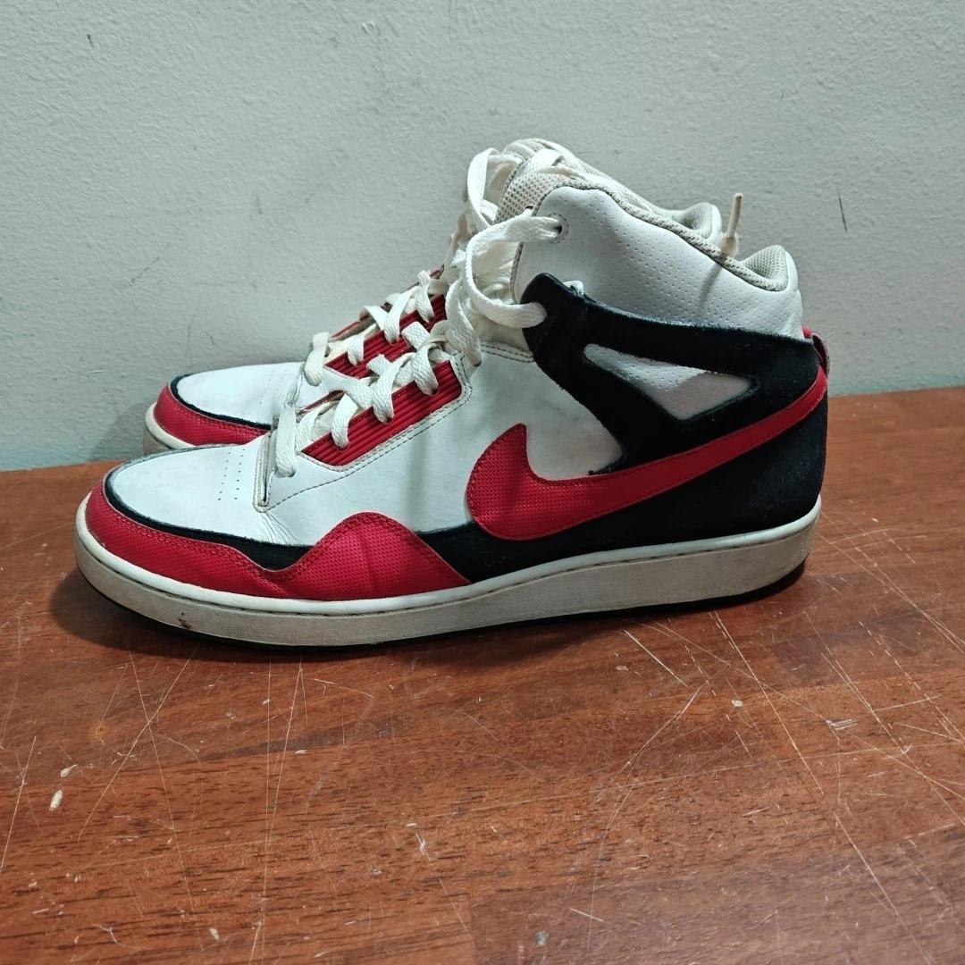 Nike Alphaballer Mid Bulls Sneakers Mens Size 10 Grey, White 487858-102 Nike Alphaballer Mid Bulls for Sale | Authenticity  main image 2