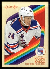 2023-24 O-Pee-Chee Kaapo Kakko New York Rangers #391