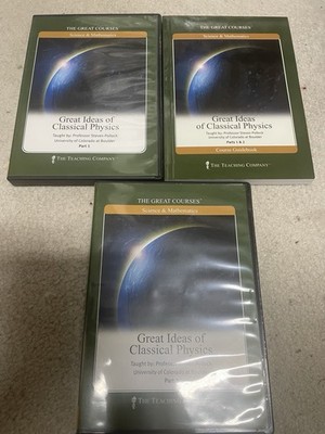 The Great Courses: Science & Mathematics, Ideas of Classical Physics DVD & Book