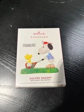 Hallmark Keepsake Ornament 2019 Spotlight on Snoopy Golfer Snoopy Peanuts Gang
