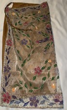 Women's Bride Phulkari Dupatta Embroidery Chunni Hand Ethnic Organza Stoles