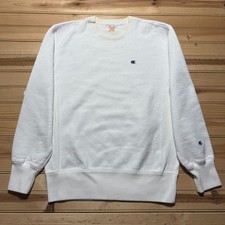 Vintage 90s Champion Reverse Weave Warm Up Crewneck Pullover Sweatshirt Large