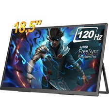 120Hz 18.5" Portable Gaming Monitor 1920 1080 For Xbox PS 5 Freestanding Screen