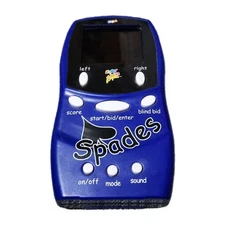Vtg Y2k 2000 Spades Handheld Game TESTED GOOD Color Fx2 MGA Entertainment Blue