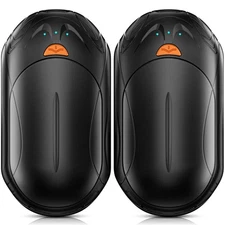 2 Pack Electric Hand Warmers 6000Mah Ai Rechargeable Winter Gifts For Outdoor