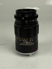 Leica 90mm f2.8 Elmarit Black M mount lens