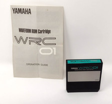 Buy used Yamaha WRC01 Waveform Rom Cartridge w/Owner's Manual