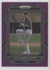 2023 Panini Prizm Purple Prizm 7/99 Peyton Pallette #100 1vj