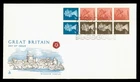 DR WHO 1981 GB FDC QEII BLOCK MERCURY CACHET M72350