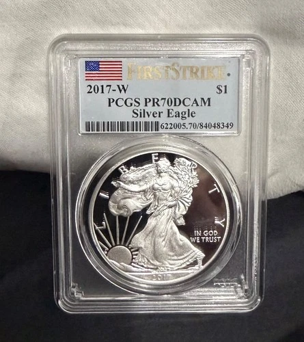 2017-W American Silver Eagle ASE PCGS PR70 DCAM West Point First Strike Proof
