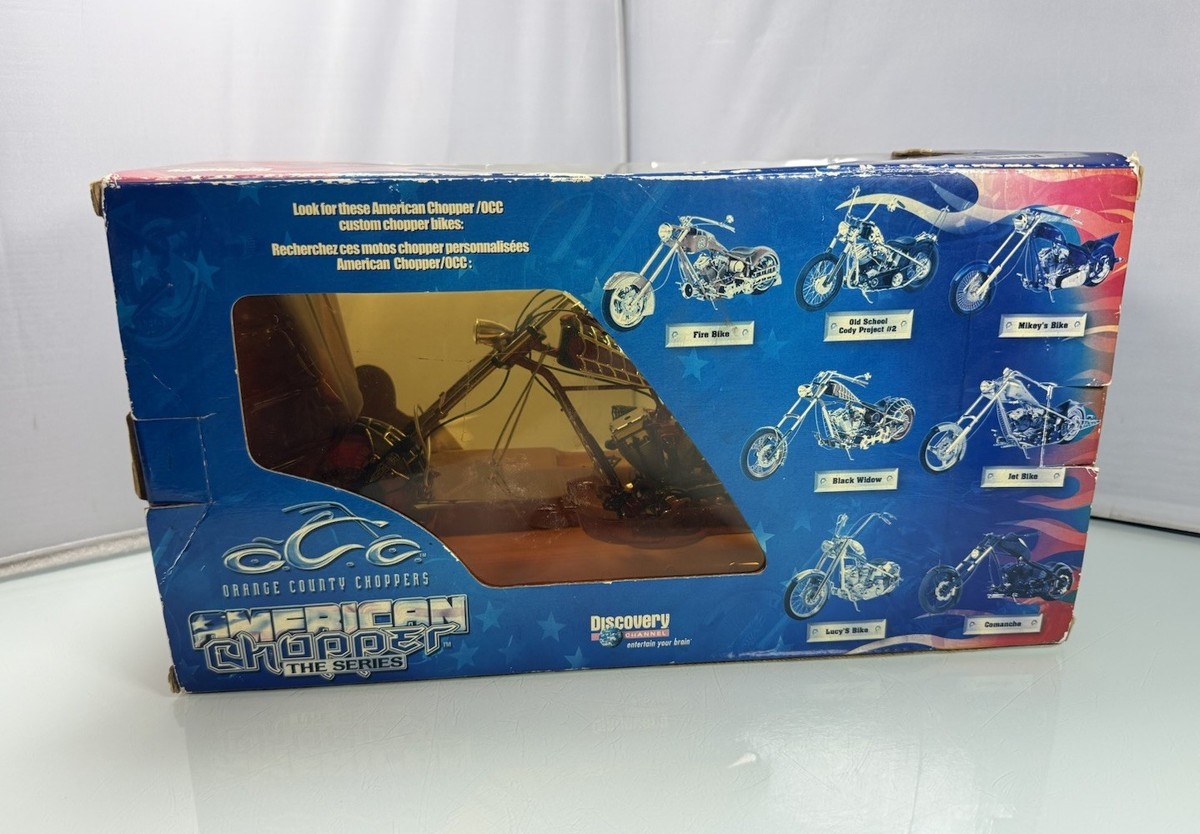 Joyride 1:10 Scale Diecast American Chopper Orange County BLACK