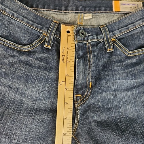 Gap Womens Long and Lean Jeans Size 2 Long Bootcut Flared Low Rise Y2K 26x33 - Picture 4 of 7
