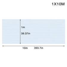 20M High Impact Clear Polycarbonate Roofing 1.2mm Sheets Panels UV Protected