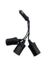 Cigarette Lighter Socket Splitter Adapter 3-Way Car