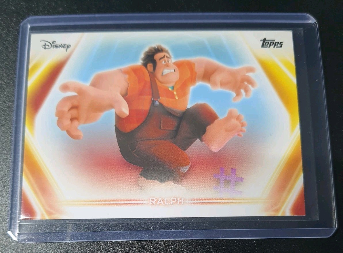 #107 - Ralph, Wreck-It Ralph - Topps Disney Neon 2026 - Base