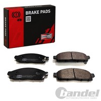 Champion BremsbelÄGe Satz Vorne Passend FüR Fiat Fullback Mitsubishi L200 Pajero