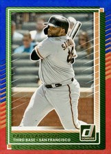 2025 Donruss #95 Pablo Sandoval Red and Blue
