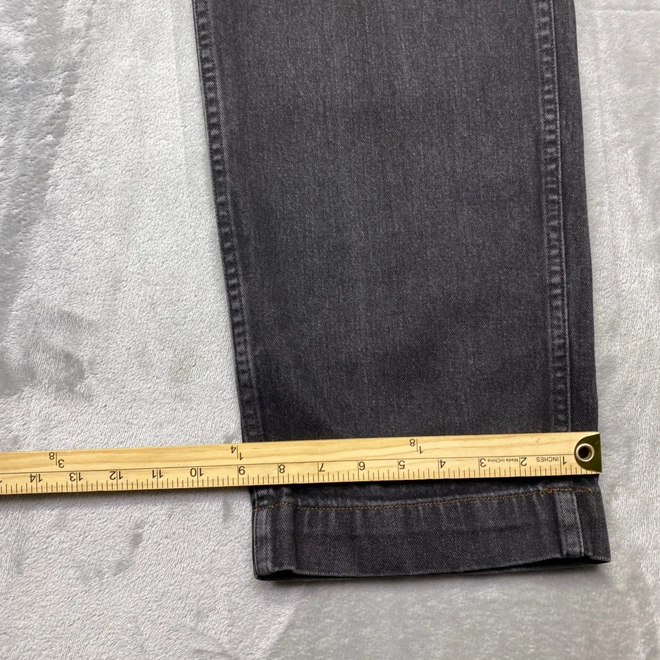 Polo Jeans Ralph Lauren Men Denim Jeans Sz 33 Grunge AWO-RL 68337 Military - Image 4 of 4