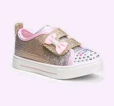 S Sport By Skechers Toddler Girls' Lexie Sneakers - Light Pink Size 6T