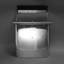 Universial Heavy Duty Stainless Steel Quarter Fenders Pair w/Hardware