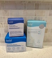 belif True Cream Aqua Bomb 1oz  True Cream 0.33oz  Frozen Cream 0.33oz  NEW