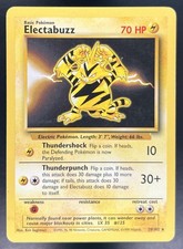 pokemon first movie electabuzz card [1st Edition] #20 Prices | Base Set [L] Light Screen Pokemon Electabuzz Movie Promo |