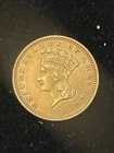 1862 US $1 One Dollar Liberty Gold Coin. Free Shipping. SKUPCASWTPXPTMN0907