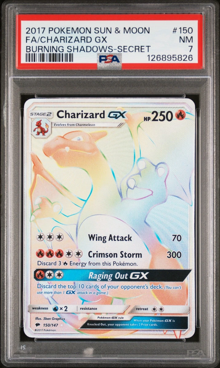 Charizard Pokémon TCG Professional Sports Authenticator (PSA