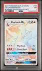 2017 POKEMON SUN & MOON BURNING SHADOWS SECRET #150 FULL ART/CHARIZARD GX PSA 7
