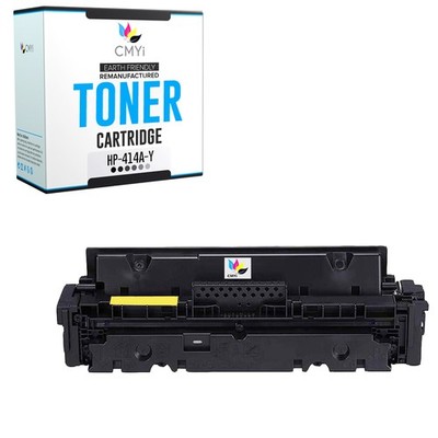 1X CMYi Replacement 414A Yellow Toner for HP Color LaserJet Enterprise MFP M480f