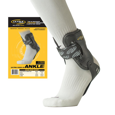 Ultra High-5 Ankle Brace - Support for Workers, Hikers & Active Adults
