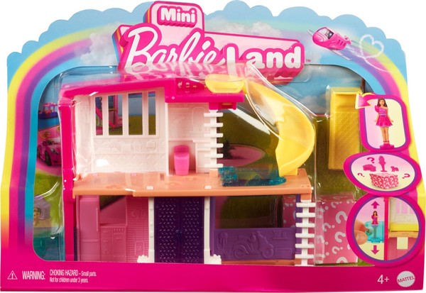Barbie Mini Barbieland Puppenhaus-Sets, Mini-Traumvilla Mit ÜBerrasc (Us Import)-image