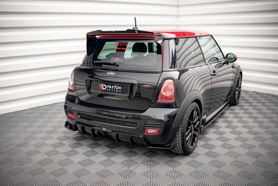 Maxton Design Heckansatz Diffusor passend für Mini Cooper John Cooper Works R56