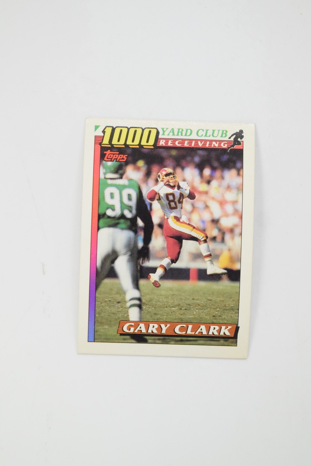 1991 TOPPS FOOTBALL 1000 YARD CLUB #9 GARY CLARK. NM