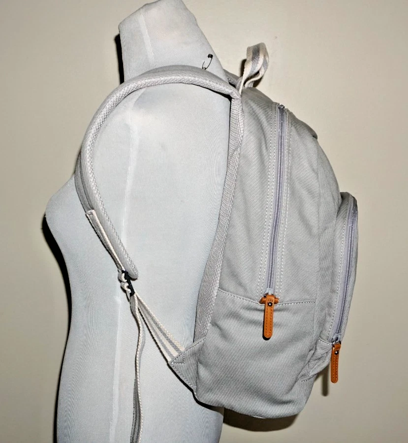 POTTERY BARN COTTON DIAPER BACKPACK WITH CHANGING PAD - Image 3 of 4