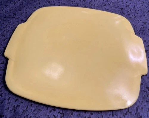 Vintage Pyrex Yellow Square Hostess Casserole 525-C Lid Only -Fits 525-B bowl