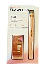 Electric Nail File Manicure Tool Finishing Touch Flawless Salon Nails  NEW