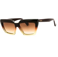MAX MARA MM0137-50F-56 Sunglasses Size 56mm 140mm 15mm brown Women NEW