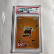 2025 Topps Chrome SpongeBob Goofy Goober Rock...