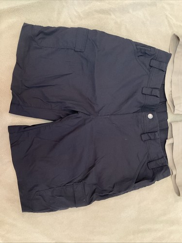 Duluth Trading Shorts 16 Womens Tan Black Lot Nylon Blend Active Stretch Hiking - Picture 2 of 8