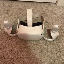 Oculus Quest 2 All-in-One VR Headset with Controllers White, 128GB